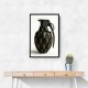 Saint Laurent Fashion Inspired Grenade Wall Art  